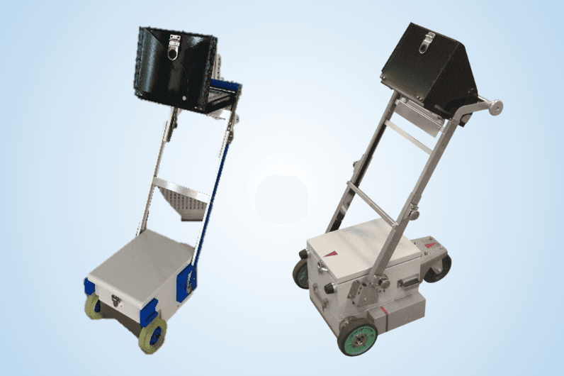 地中埋設物探査レーダ